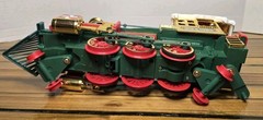 Vtg 1995 New Bright Musical Express Christmas Train Locomotive Engine G Scale