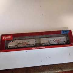 Athearn #8291 HO Scale Diet Coke F-Series Locomotives A and B Units