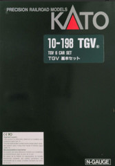 KATO N gauge TGV 6-car basic set with motor 10-198 Precision Railroad Model 2000
