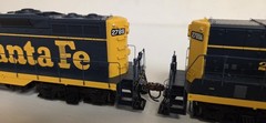 Athearn Genesis HO ATHG64248-250 GP7A/GP7B Santa Fe #2789/2789A Tsunami 2 DCC/DC