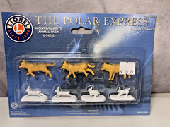The Polar Express Wolves and Rabbit Animal Pack 6-24252 NIB BX-4