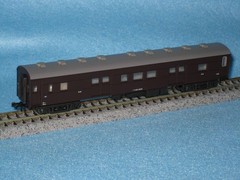 Disassembled vehicle KATO Mani 60 type Mani 60-2636 Brown Set disassembled
