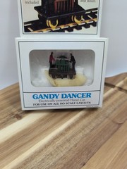 Bachmann #46202 HO Scale Gandy Dancer Powered Handcar NEW IN ORIGINAL BOX