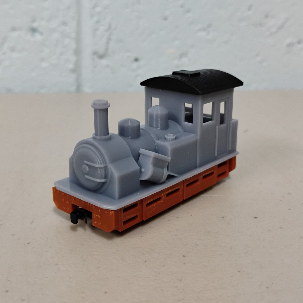 HOn30 CLIMAX STEAM LOCO kit #1. For Kato 11-109/105 chassis. RESIN 3D print.