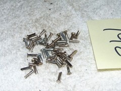 FLYER S 50 SPLIT RIVETS FOR KNUCKLE COUPLERS – MIXTURE OF NEW & USED #192