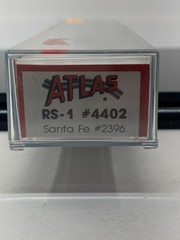 Atlas HO 4402 RS-1 Diesel Santa Fe 2396 Blue/Yellow by Kato for Atlas