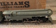 Williams New York Central NYC 5446 Dreyfuss Hudson 4-6-4 Steam Engine & Tender