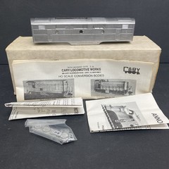 NOS Vintage CARY LOCOMOTIVE WORKS Diecast body diesel F3 B Phase 1 for Athearn