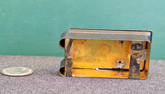 HO 18′ Brass Old Timer Coal Tender ** SHELL ONLY** Black
