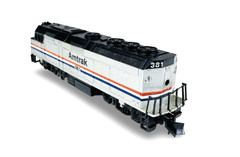 #7601 Life-Like N Scale Amtrak F40 Locomotive w/Dummy and Caboose Set