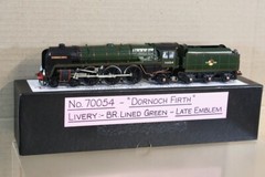 DJH KIT BUILT BR 4-6-2 BRITANNIA CLASS 7 LOCOMOTIVE 70054 DORNOCH FIRTH ol