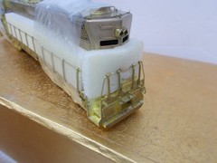 ORIENTAL LIMITED ~ BRASS ~ EMD SD45 LOW HOOD U.P. 3600 HP LOCOMOTIVE ~ HO SCALE