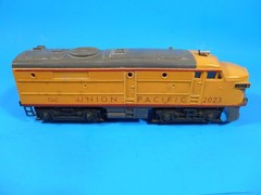 Vintage Yellow Lionel 2023 Union Pacific Alco AA Diesel Locomotive Set Tested