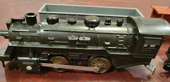 MARX 4205 Steam Type Electric Train Set with Tracks, transformer in Box Tested