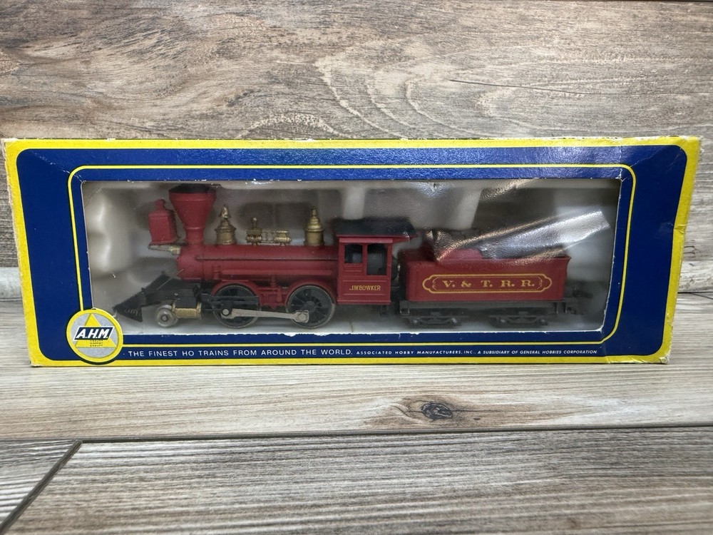 Vtg AHM Rivarossi HO Scale 5072-B 2-4-0 “Bowker” Virginia & Truckee V&T Steam