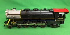 K-Line Nickel Plate Road 4-6-2 O Gauge #3013 Steam Locomotive/Tender-Needs Work