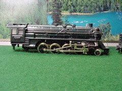 Fleischman 2-8-2 Mikado Union Pacific #1367 Lights & Runs Very Well. HO