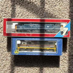 Lima HO 1:87 British Rail ALCO Century 424 Diesel Locomotive Blue DC Analog