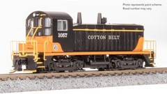 Broadway 9348 EMD SW7 Switcher, Cotton Belt 1054 Black & Orange, Paragon4, N