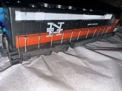 HO Athearn NH New Haven “McGinnis” SD 40 Diesel Locomotive #6502