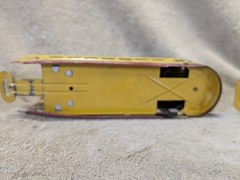 American Flyer Prewar Hiawatha Streamliner Lot of 4 Untested Yellow Gray