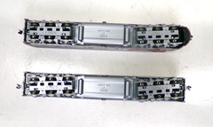 N scale Kato Santa Fe E8/9 A+B diesel engine set in original box (lot N131)