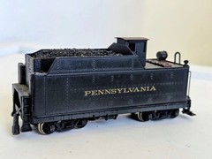 United Scale Models HO PRR I-1 2-10-0 Decapod Steam Locomotive & Tender DC