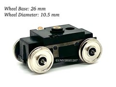 HO/On30/Oe Hanazono 16.5mm Gauge Locomotive Power Drive Chassis 26mm/10.5mm 0e