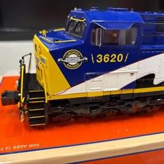 Lionel LEGACY 6-38409 CSX heritage Clinchfield AC6000 diesel engine #3602 EX