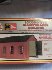 vintage AHM (Associated Hobby Manufacturers) “Locomotive Maintenance Building”