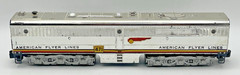 Gilbert American Flyer S Gauge Chromed 471 Santa Fe Alco PB Diesel w/Horn