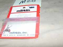 MARKLIN Z 441-26029 2 DRIVE WHEEL WITH SIDE RODS- MISSING SCREW- BRAND NEW M28