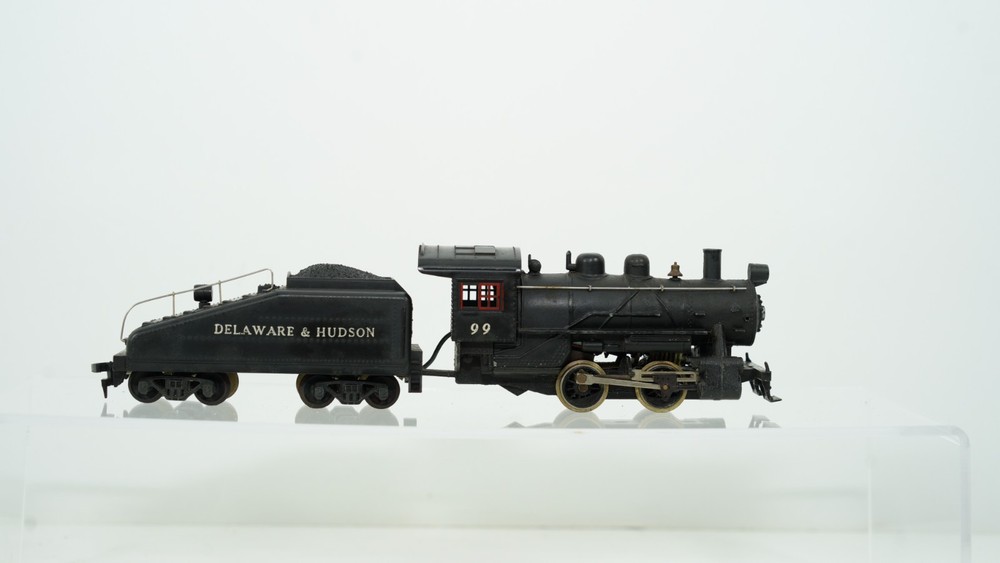 Mantua HO Scale Delaware & Hudson D&H 0-4-0 Steam Engine & Tender #99 No Box B92
