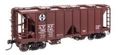 49705 Walthers HO ACF 1958 Cu Ft Covered Hopper Santa Fe #182045
