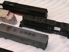 19- Assorted HO Scale Locomotive Shells All 19 For One Price sold as is