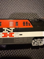 Tyco 251-28 GG-1 Electric Locomotive New Haven 6611 HO Scale Power Torque HO VGC