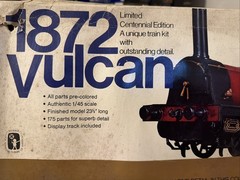 Entex 1872 Vulcan Locomotive Limited Centennial Edition Vintage Train Model 8220
