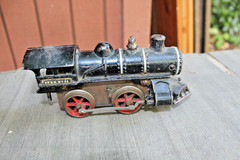 Ives Prewar O Gauge #11 Cast Iron Windup Locomotive RUNS b2