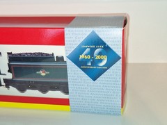 Hornby R2187. BR 9F Class Evening Star. DC 2 rail. New, Mint Cond. OO. Boxed