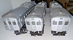 LIONEL O GAUGE 2276W CONVENTION CLASSIC BUDD RDC B&O 3 CAR COMMUTER SET OB