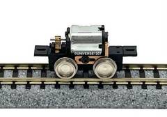 N/HOn30/HOe/009 Gauge 0-4-0 Locomotive Power Drive Chassis 17mm/7mm H0e Engine