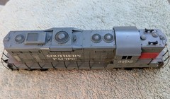 1980s Vintage Athearn HO Southern Pacific GP9 Diesel Locomotive 3702 No Box