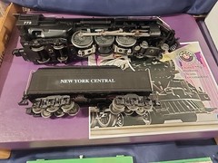 LIONEL CENTURY CLUB 773 HUDSON STEAM LOCOMOTIVE. 180058 With Display Case