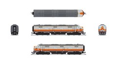 Broadway Limited #8768 N MILW EMD E7A Diesel Locomotive Sound/DC/DCC ~NEW
