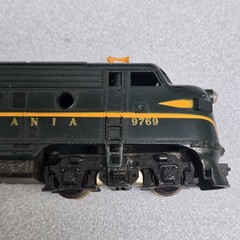 HO Tyco/Mantua Pennsylvania RR F7A #9769 Powered Diesel Engine Untested