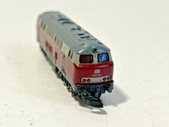 Marklin Mini-Club Z Scale #8866 Locomotive. in Original Box. Germany.