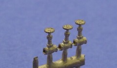O/On3/On30 GLOBE VALVES CORED FOR 2″ PIPE WISEMAN BACK SHOP BRASS PARTS BS-074