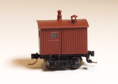 Brass N-scale 30056 Westmodel Logging Caboose early American era