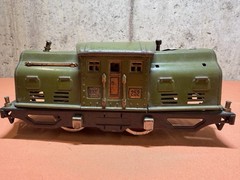 Vintage Prewar Lionel No. 252 Olive Green O Gauge Electric Locomotive 1926-1932
