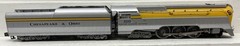 Lionel 6-18043 O Chesapeake & Ohio Streamlined Hudson & Tender #490 with RSII EX